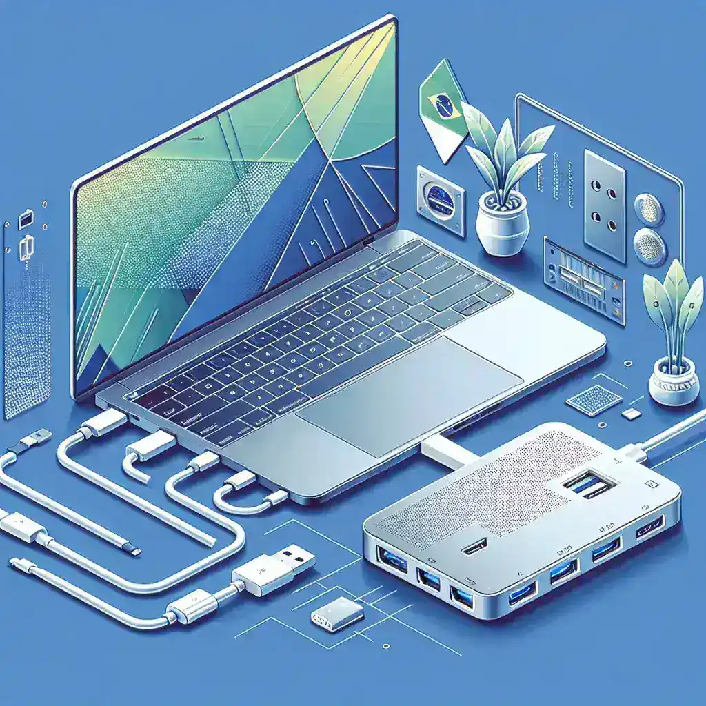Análise de adaptadores USB-C multiporta para notebooks modernos no Brasil