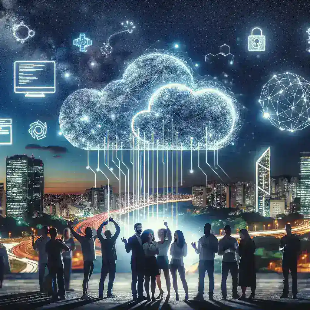 "Logo da Startup Brasileira que Lança Antivírus Baseado em Nuvem, destacando inovação em segurança digital."